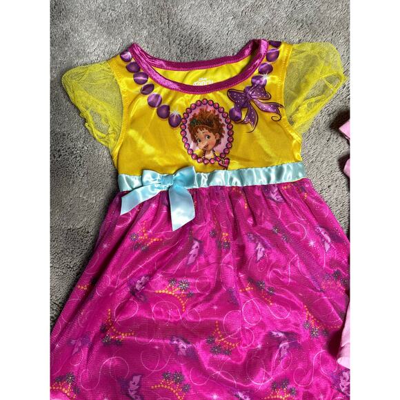 Fancy Nancy 2T Bundle Dress T Shirt Girls Toddler Clothing Pink - Picture 5 of 7